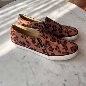 Leopard-Print Restricted Loafers